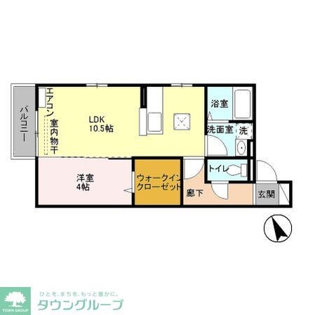 グレースブルックの物件間取画像